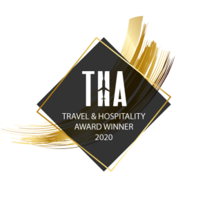 travel and hospitality award winner badge